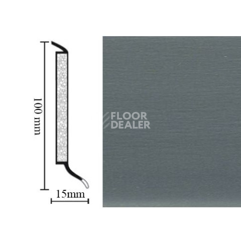 Плинтус Hsl 10 универсальный плинтус 1049 dark grey фото 1 | FLOORDEALER