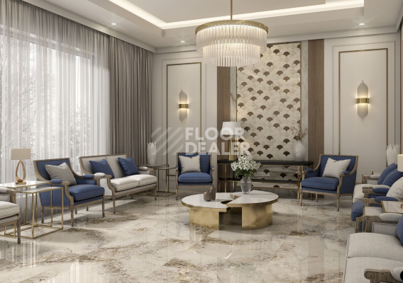 Керамогранит Baikal Blue 90x90 фото 2 | FLOORDEALER