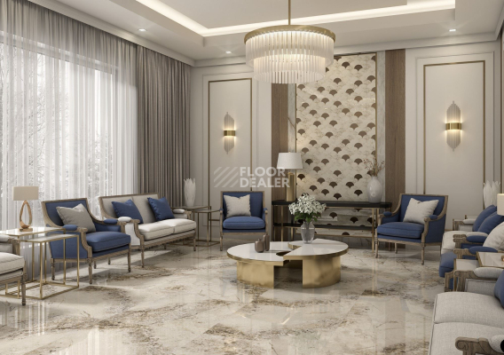 Керамогранит Baikal Blue 90x90 фото 2 | FLOORDEALER