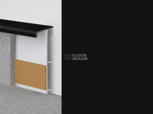Плинтус ковровый с фурнитурой и ребрами жесткости Dollken TL-51 0110 фото 1 | FLOORDEALER