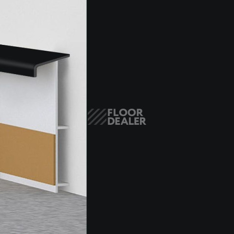 Плинтус Плинтус ковровый с фурнитурой и ребрами жесткости Dollken TL-51 0110 фото 1 | FLOORDEALER