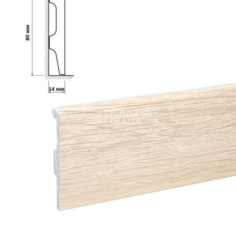 Плинтус HDPS Bonkeel Top Дуб Корсар фото 1 | FLOORDEALER
