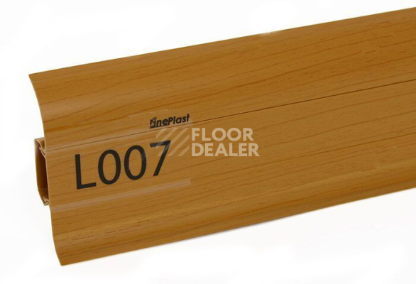 Плинтус Плинтус с мягким краем LinePlast L007 фото 1 | FLOORDEALER