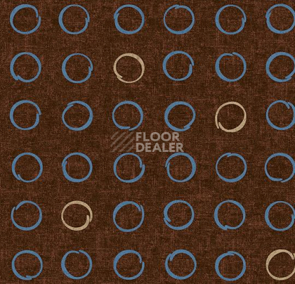 Ковролин Forbo Flotex Vision Shape 530010 (Spin) Chocolate фото 1 | FLOORDEALER
