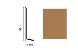 Плинтус Плинтус эластичный Dollken WL50 life parkiet (420) фото  | FLOORDEALER