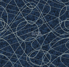 Ковролин Forbo Flotex Vision Shape 780007 (Swirl) Sapphire фото 1 | FLOORDEALER