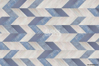 Chevron Chevron Blue фото 4 | FLOORDEALER
