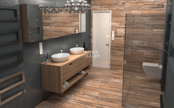 Spanish Wood Комплект 33x120 Комплект (Ступень sp 04 (33x120) непол. (прямоугол. бортик) без насечек+ Подступенок (14,5x120)) фото 3 | FLOORDEALER