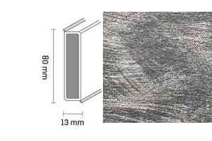 Плинтус Плинтус Dollken Cubu 80 Premium 2419 фото  | FLOORDEALER