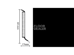 Плинтус Hsl 6 универсальный плинтус 0110 black фото 1 | FLOORDEALER