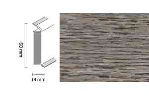 Плинтус Плинтус Dollken EP 60/13 2575 фото  | FLOORDEALER