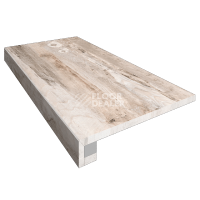 Керамогранит Spanish Wood Комплект 33x120 Комплект (Ступень sp 01 33x120) непол. (прямоугол. бортик) без насечек+ Подступенок (14,5x120)) фото 1 | FLOORDEALER
