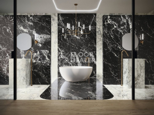 Black Hispania 120X278 Natural Rect фото 5 | FLOORDEALER