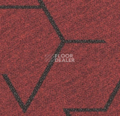 Ковровая плитка Forbo Flotex Triad planks 131001 Red фото 1 | FLOORDEALER