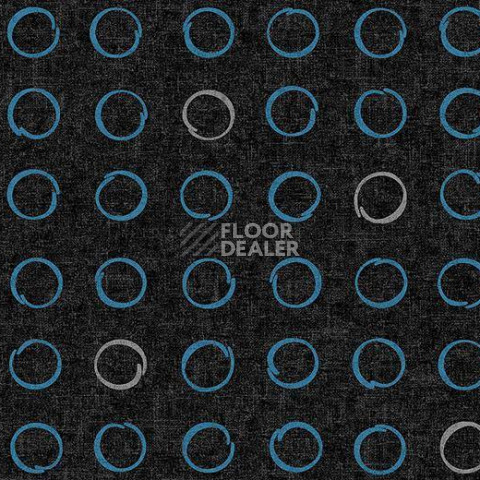 Ковролин Forbo Flotex Vision Shape 530019 (Spin) Jet фото 1 | FLOORDEALER