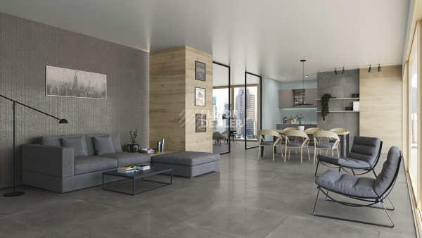 Керамогранит Evo Grey 60120 Rec 60x120 фото 3 | FLOORDEALER