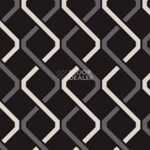 Ковролин Halbmond Black & White 13904 фото 1 | FLOORDEALER