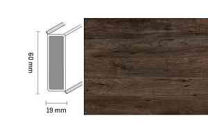 Плинтус Плинтус Dollken Cubu 60 Touch & Style 2957 фото  | FLOORDEALER