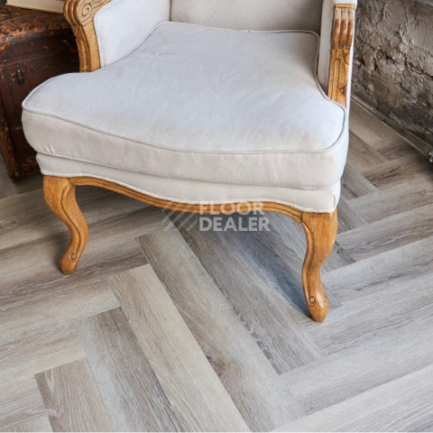 Vinilam Parquet Herringbone Glue 2.5мм IS11122 Паркет Эрмитаж Glue фото 3 | FLOORDEALER
