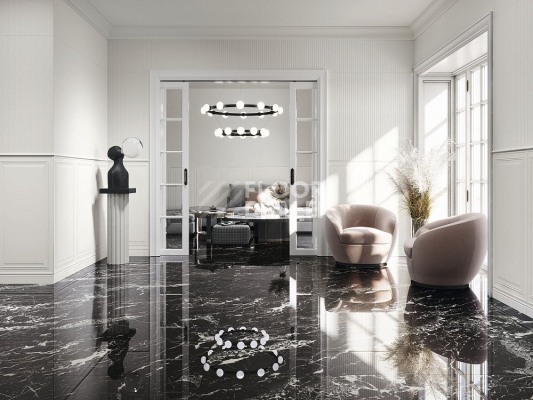 Керамогранит Bellagio Moldura 2X60 Bianco фото 2 | FLOORDEALER