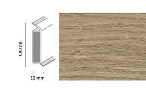 Плинтус Плинтус Dollken EP 60/13 2395 фото  | FLOORDEALER