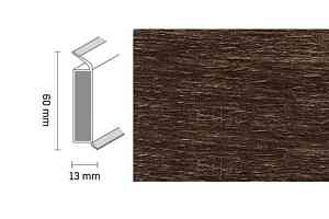 Плинтус Плинтус Dollken EP 60/13 2550 фото  | FLOORDEALER