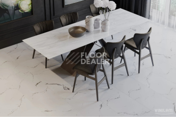 Vinilam Ceramo Stone 2,5 мм 83444 Итальянский Мрамор фото 2 | FLOORDEALER