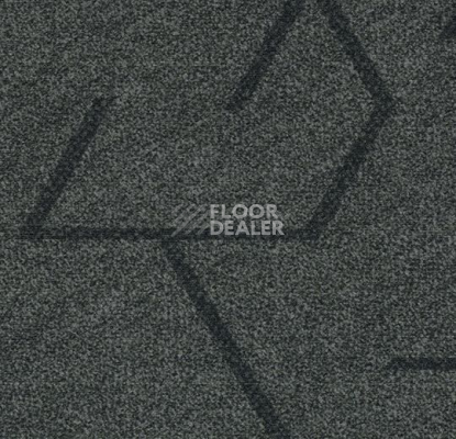 Ковровая плитка Forbo Flotex Triad planks 131017 Anthracite фото 1 | FLOORDEALER