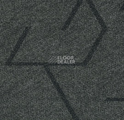 Ковровая плитка Forbo Flotex Triad planks 131017 Anthracite фото 1 | FLOORDEALER