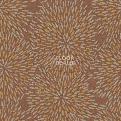 Ковролин Forbo Flotex Vision Floral 660004 (Firework) Ginger фото 1 | FLOORDEALER