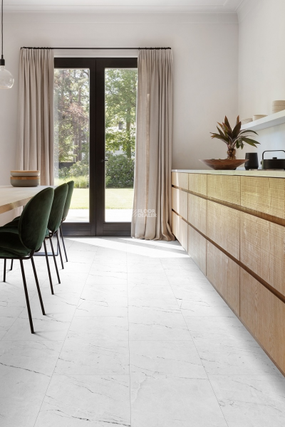 Кварцвиниловые полы Moduleo Next Acoustic камень CARRARA MARBLE 112 BV фото 2 | FLOORDEALER