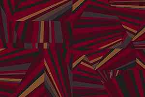 Ковровая плитка Ege Highline Contrast Prism Red rfm 52856325 фото  | FLOORDEALER