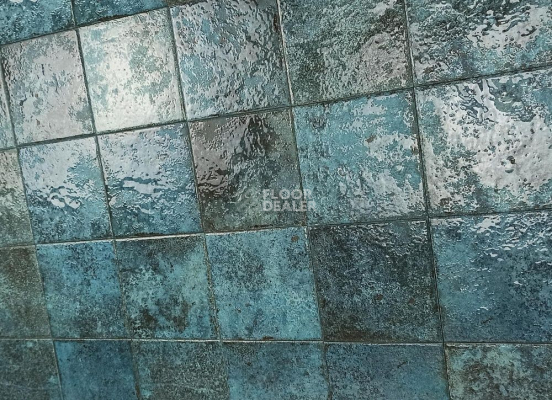 Керамогранит Tahiti  14.7 * 14.7 Turquoise Glossy фото 5 | FLOORDEALER