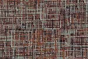 Ковровая плитка Ege Highline Contrast Outlines Red rfm 52206172 фото  | FLOORDEALER