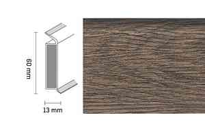 Плинтус Плинтус Dollken EP 60/13 2449 фото  | FLOORDEALER