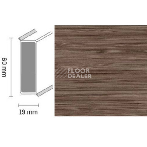 Плинтус Плинтус Dollken Cubu 60 Touch & Style 2952 фото 1 | FLOORDEALER