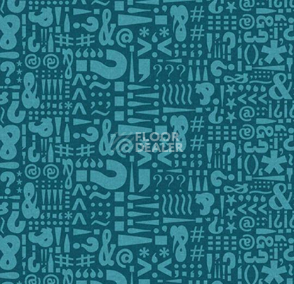 Ковролин Forbo Flotex Vision Shape 920004 (Spin) Kingfisher фото 1 | FLOORDEALER