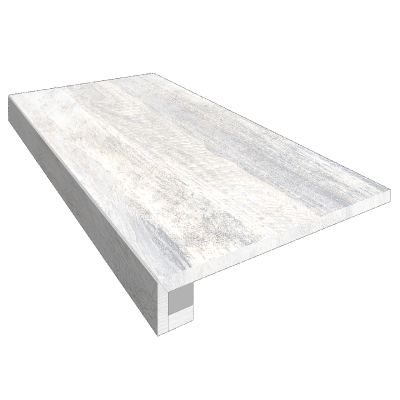 Керамогранит Spanish Wood Комплект 33x120 Комплект (Ступень sp 00 33x120) непол. (прямоугол. бортик) без насечек+ Подступенок (14,5x120)) фото 1 | FLOORDEALER