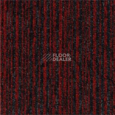 Ковровая плитка Bonkeel Party Line Redblack фото 1 | FLOORDEALER