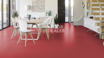 Gerflor Taralay Initial Compact (Plain & allover look) 0956 Spider Grenat фото 2 | FLOORDEALER