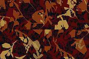 Ковровая плитка Ege Highline Contrast Rain Forest Red rfm 52206259 фото  | FLOORDEALER