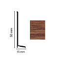 Плинтус Плинтус эластичный Dollken WL50 life marbau (W112)  | FLOORDEALER