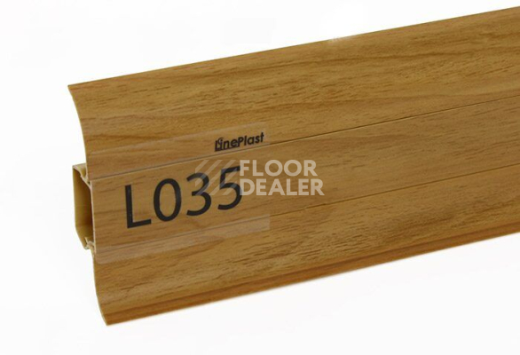 Плинтус Плинтус с мягким краем LinePlast L035 фото 1 | FLOORDEALER