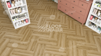 Alpine Floor Herringbone Pro 12мм lf 106-02 Дуб Эльзас фото 2 | FLOORDEALER