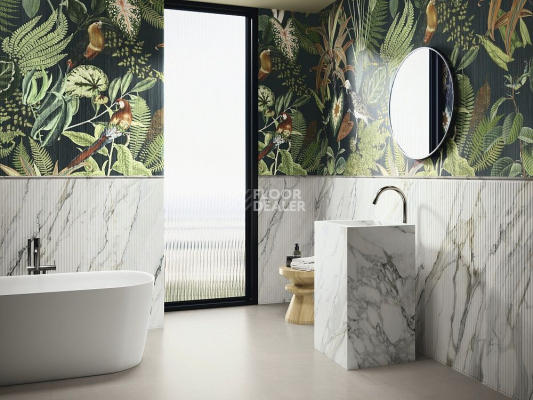 Керамогранит Arabescato 60X120 Clover Green Matt Rect 60X120 фото 7 | FLOORDEALER