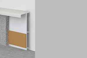 Плинтус Плинтус ковровый с фурнитурой и ребрами жесткости Dollken TL-51 0138 фото  | FLOORDEALER
