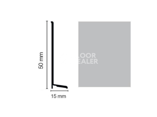Плинтус Плинтус эластичный Dollken WL50 life jasny szary (138) фото 1 | FLOORDEALER