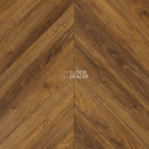 Кварцвиниловые полы My Step Aqua LVT Ёлка Шеврон Walnut Tela (Орех Тела) MSAG08 фото 1 | FLOORDEALER