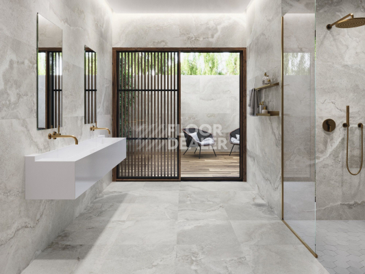 Керамогранит Cross 120 X 60 White Rect фото 2 | FLOORDEALER