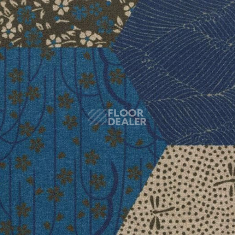 Ковролин Forbo Flotex Vision ecosystems 200002 Kimono Blue фото 1 | FLOORDEALER